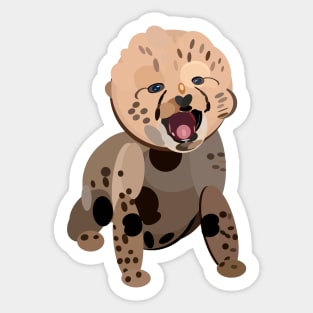 8ts Cheetah Sticker